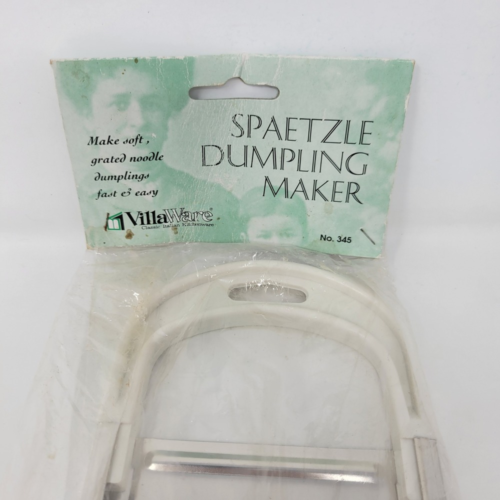 VillaWare Spaetzle Dumpling Maker No‎ 345 Stainless Steel Grated Noodle Tool New